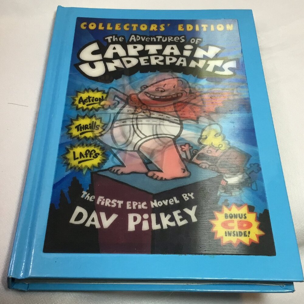 The Adventures of Captain Underpants (Collectors' Edition with Bonus - VERY GOOD